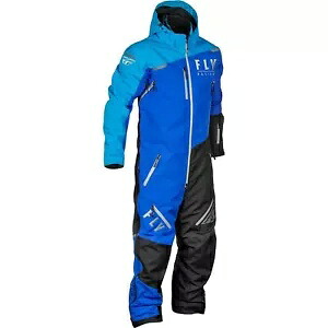 フライ レーシング コバルト シェル モノスーツ - ブルー/グレー - L 470-4360L Fly Racing Cobalt Shell Monosuit - Blue/Grey - Large 470-4360L 【並行輸入品】｜カスタムパーツ WORLD倉庫