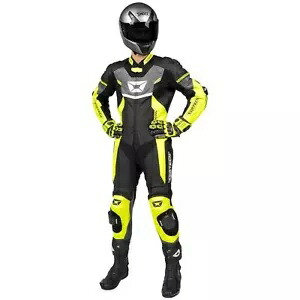 Cortech メンズ Revo Sport Air ワンピース スーツ - Hi-Viz/ガンメタル - L 8990-0701-06 Cortech Men's Revo Sport Air 1-Piece Suit - Hi-Viz/Gunmetal - Large 8990-0701-06 【並行輸入品】