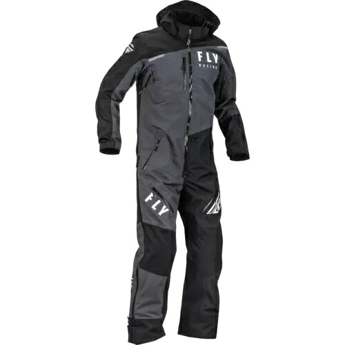 フライ レーシング コバルト モノスーツ - ブラック/グレー - S 470-4350S Fly Racing Cobalt Monosuit - Black/Grey - Small 470-4350S 【並行輸入品】