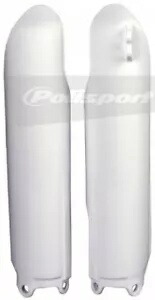 Polisport フォークガード ホワイト ヤマハ WR250R 12-13 Polisport Fork Guards White Yamaha WR250R 12-13 【並行輸入品】