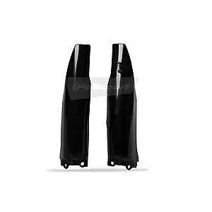 Polisport フォークガード ブラック スズキ RMZ250 04-06 Polisport Fork Guards Black Suzuki RMZ250 04-06 【並行輸入品】