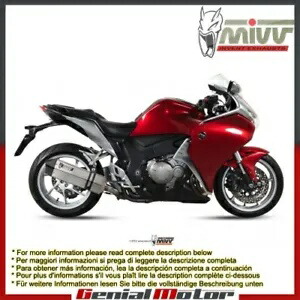 Mivv 排気マフラー スピードエッジ ステンレススチール ホンダ Vfr 1200 2010 - 2016用 Mivv Exhaust Muffler Speed Edge Stainless Steel for Honda Vfr 1200 2010 - 2016 【並行輸入品】 90,750円