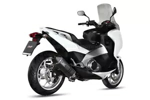 Mivv 排気マフラー スピードエッジ ブラックスチール ホンダ インテグラ 700 2012 - 2013用 Mivv Exhaust Muffler Speed Edge Black Steel for Honda Integra 700 2012 - 2013 【並行輸入品】｜カスタムパーツ WORLD倉庫