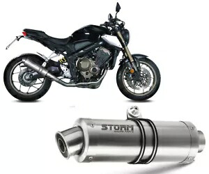 Mivv GP ステンレススチール製フルエキゾーストストーム ホンダ CBR 650 R 2019 - 2023 Full Exhaust Storm By Mivv Gp Stainless Steel Honda Cbr 650 R 2019 - 2023 【並行輸入品】|カスタムパーツ WORLD倉庫