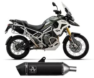 エキゾースト Arrow Veloce アルミニウム ブラック TRIUMPH TIGER 1200 2022 - 2023 Exhaust Arrow Veloce Aluminium Black TRIUMPH TIGER 1200 2022 - 2023 【並行輸入品】|カスタムパーツ WORLD倉庫