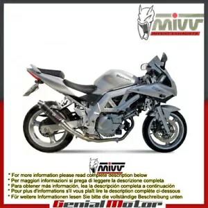 Mivv 排気マフラー GP カーボンファイバー スズキ Sv 650 2003用 Mivv Exhaust Muffler GP Carbon Fiber for Suzuki Sv 650 2003 【並行輸入品】