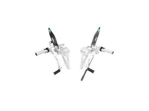 調節可能なリアセット シルバーシルバー Ducabike Ducati Monster S2r 2005 - 2007用 Adjustable Rearset Silver-silver Ducabike For Ducati Monster S2r 2005 - 2007 【並行輸入品】|カスタムパーツ WORLD倉庫