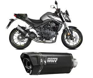 エキゾーストマフラー Mivv SR-1 ブラック ホンダ CB750 ホーネット 2023 Exhaust Muffler Mivv SR-1 Black HONDA CB750 HORNET 2023 【並行輸入品】