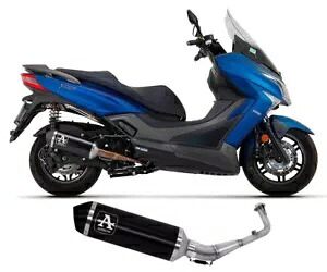 フルエキゾースト アロー アーバン アルミ ブラック KYMCO X-TOWN 125 2021 - 2023 Full Exhaust Arrow Urban Aluminium Black KYMCO X-TOWN 125 2021 - 2023 【並行輸入品】