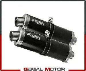 Exhaust Storm by Mivv マフラー オーバル ブラック ヤマハ Xt 660 X/r 2007 07 Exhaust Storm by Mivv Mufflers Oval Black Yamaha Xt 660 X/r 2007 07 【並行輸入品】