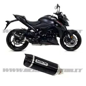 エキゾースト Arrow Tech アルミ ブラック スズキ GSX-S 1000 2017 - 2020 Exhaust Arrow Tech Alu Black Suzuki Gsx-S 1000 2017 - 2020 【並行輸入品】