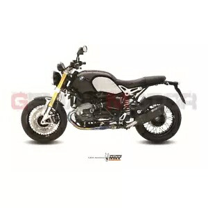 Mivv 排気マフラー Suono ブラック ステンレス鋼 Bmw R Nine T 2014 - 2022用 Mivv Exhaust Muffler Suono Black Stainless Steel for Bmw R Nine T 2014 - 2022 【並行輸入品】