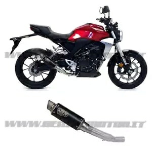 エキゾースト + リンクパイプ Arrow GP2 ニクロムブラック ホンダ CB 300 R 2018 - 2020 Exhaust + Link Pipe Arrow Gp2 Nichrom Black Honda Cb 300 R 2018 - 2020 【並行輸入品】