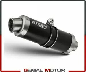 Exhaust Storm by Mivv マフラー オーバル ブラック スズキ Tl 1000 R 1999 99 Exhaust Storm by Mivv Mufflers Oval Black Suzuki Tl 1000 R 1999 99 【並行輸入品】