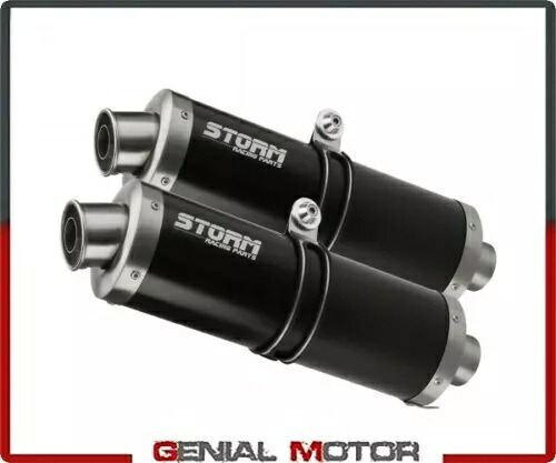 Exhaust Storm by Mivv マフラー オーバル ブラック ヤマハ Xt 660 X/r 2010 10 Exhaust Storm by Mivv Mufflers Oval Black Yamaha Xt 660 X/r 2010 10 【並行輸入品】