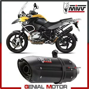 Mivv 排気マフラー Suono ブラック Inox kat BMW R 1200 GS ADVENTURE 2010 2012 Mivv Exhaust Muffler Suono Black Inox kat BMW R 1200 GS ADVENTURE 2010 2012 【並行輸入品】