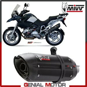 Mivv 排気マフラー Suono ブラック Inox kat BMW R 1200 GS ADVENTURE 2004 2007 Mivv Exhaust Muffler Suono Black Inox kat BMW R 1200 GS ADVENTURE 2004 2007 【並行輸入品】