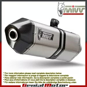 Mivv 排気マフラー スピードエッジ ステンレススチール KTM 1090 Adventure 2017 2018用 Mivv Exhaust Muffler Speed Edge Stainless Steel for KTM 1090 Adventure 2017 2018 【並行輸入品】