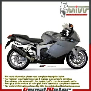 Mivv 排気マフラー Suono ブラック ステンレススチール BMW K 1200 RS Gt 2005 - 2008 Mivv Exhaust Muffler Suono Black Stainless Steel Bmw K 1200 R S Gt 2005 - 2008 【並行輸入品】 110,550円