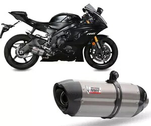 排気ターミナル MIVV SUONO チタン ヤマハ YZF 600 R6 2017 - 2022 用 Exhaust terminal MIVV SUONO Titanium for YAMAHA YZF 600 R6 2017 - 2022 【並行輸入品】