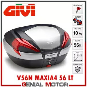 トップケース + 固定キット M8A Givi V56N ホンダ NC 700 750 S/X 2017 17 Top Case + Fixing Kit M8A Givi V56N Honda Nc 700 750 S / X 2017 17 【並行輸入品】|カスタムパーツ WORLD倉庫