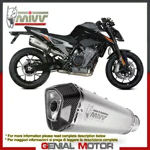 Mivv 排気マフラー デルタ レース ステンレス鋼 KTM 790 DUKE 2018 - 2019用 Mivv Exhaust Muffler Delta race Stainless Steel for KTM 790 DUKE 2018 - 2019 【並行輸入品】