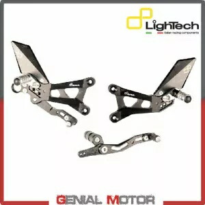 LIGHTECH 調整可能リアセット 固定フットペグ付き ヤマハ R6 2017 - 2020 LIGHTECH Adjustable Rearsets with Fixed Footpeg Yamaha R6 2017 - 2020 【並行輸入品】