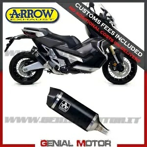 エキゾースト Arrow Race tech AKN Corto Alu ブラック ホンダ X-Adv 750 2017 - 2023 Exhaust Arrow Race tech AKN Corto Alu Black Honda X-Adv 750 2017 - 2023 【並行輸入品】