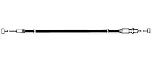 Arctic Cat ZR 900 03-04 用 SP1 スロットル ケーブル SP1 Throttle Cable for Arctic Cat ZR 900 03-04 【並行輸入品】