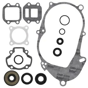 Vertex コンプリート エンジン リビルド ガスケット キット オイルシール付き ヤマハ Y-Zinger 50 90-23 Vertex Complete Engine Rebuild Gasket Kit w Oil Seals Yamaha Y-Zinger 50 90-23 【並行輸入品】