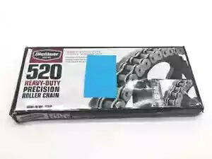 Bikemaster 高耐久精密ローラー 520 ドライブチェーン ナチュラル 120 リンク A x Bikemaster Heavy-Duty Precision Roller 520 Drive Chain Natural 120 Links A x 【並行輸入品】