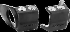Acerbis ブラック ロア フォーク カバー プロテクター ガード セット ヤマハ YZ250F 07-23 Acerbis Black Lower Fork Cover Protector Guard Set Yamaha YZ250F 07-23 【並行輸入品】