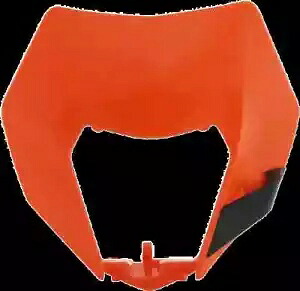 Acerbis フロント ヘッドライト シェル カバー オレンジ KTM 350 EXC F 14-16 Acerbis Front Headlight Shell Cover Orange KTM 350 EXC F 14-16 【並行輸入品】