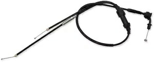 Moose Racing ブラックビニール スロットルプルケーブル ヤマハ Y-Zinger 50 82-02用 Moose Racing Black Vinyl Throttle Pull Cable for Yamaha Y-Zinger 50 82-02 【並行輸入品】