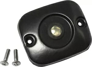 HD ブラック フロントマスターシリンダーカバー ハーレーファットボーイ 96-06用 HD Black Front Master Cylinder Cover for Harley Fat Boy 96-06 【並行輸入品】