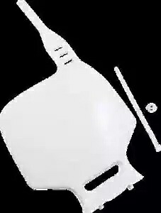 Acerbis ホワイト フロント ナンバー プレート ヤマハ TTR125E 03-09 用 Acerbis White Front Number Plate for Yamaha TTR125E 03-09 【並行輸入品】