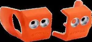 Acerbis オレンジ フォーク シューズ ブーツ プロテクター ペア KTM 350 XC-F 16-23 Acerbis Orange Fork Shoe Boot Protector Pair KTM 350 XC-F 16-23 【並行輸入品】