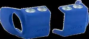 Acerbis ブルー ロアフォーク カバー プロテクター ガード セット ヤマハ YZ250F 07-23 Acerbis Blue Lower Fork Cover Protector Guard Set Yamaha YZ250F 07-23 【並行輸入品】