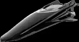 Acerbis リアフェンダー ブラック KTM 500 XCF-W 20-22用 Acerbis Rear Fender Black for KTM 500 XCF-W 20-22 【並行輸入品】｜カスタムパーツ WORLD倉庫