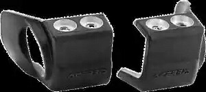 Acerbis ブラック ロア フォーク カバー プロテクター ガード セット ホンダ CRF250R 09-23 Acerbis Black Lower Fork Cover Protector Guard Set Honda CRF250R 09-23 【並行輸入品】