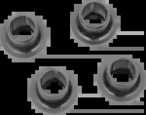 Moose フロント上部または下部 A アーム ブッシュのみキット ディフェンダー HD8 4x4 16-20 Moose Front Upper or Lower A-Arm Bushing Only Kit Defender HD8 4x4 16-20 【並行輸入品】