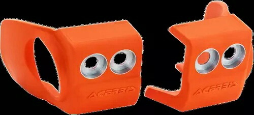 Acerbis オレンジ フォーク シューズ ブーツ プロテクター ペア KTM 450 SXF 16-23 Acerbis Orange Fork Shoe Boot Protector Pair KTM 450 SXF 16-23 【並行輸入品】