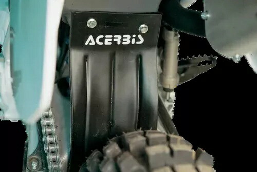 Acerbis ブラック リア マッド フラップ ホンダ CR125R 02-07用 Acerbis Black Rear Mud Flap for Honda CR125R 02-07 【並行輸入品】