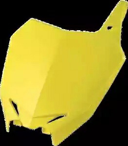 Acerbis イエロー フロント ナンバー プレート スズキ RMZ250 07-09用 Acerbis Yellow Front Number Plate for Suzuki RMZ250 07-09 【並行輸入品】