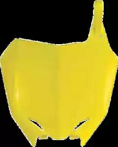 Acerbis イエロー フロント ナンバー プレート スズキ RMZ250 10-18用 Acerbis Yellow Front Number Plate for Suzuki RMZ250 10-18 【並行輸入品】