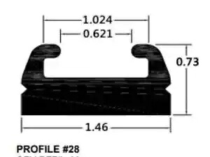SP1 ブラック 交換用スライド プロファイル 28 56 インチ Ski-Doo MXZ XRS 800R 10-14 SP1 Black Replacement Slide Profile 28 56in Ski-Doo MXZ XRS 800R 10-14 【並行輸入品】