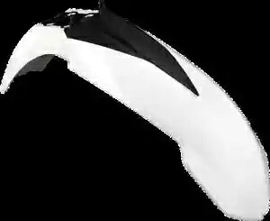 Acerbis フロントフェンダー ブラック ホワイト KTM 250 EXC 08用 Acerbis Front Fender Black White for KTM 250 EXC 08 【並行輸入品】