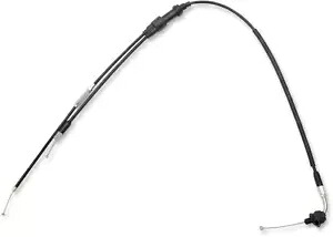 Moose Racing ブラックビニール スロットルプルケーブル ヤマハ Y-Zinger 50 03-20用 Moose Racing Black Vinyl Throttle Pull Cable for Yamaha Y-Zinger 50 03-20 【並行輸入品】