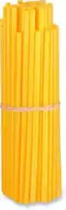 ムースイエロー 80pc.ホンダ XR650L 93-21 用スポークスキン Moose Yellow 80pc. Spoke Skins for Honda XR650L 93-21 【並行輸入品】