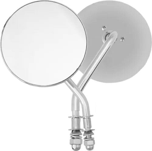 ハードドライブ クローム 4インチ 左丸型サイドミラー ハーレー ヘリテージ ソフテイル 86-06 Harddrive Chrome 4in Left Round Side Mirror Harley Heritage Softail 86-06 【並行輸入品】 36,465円